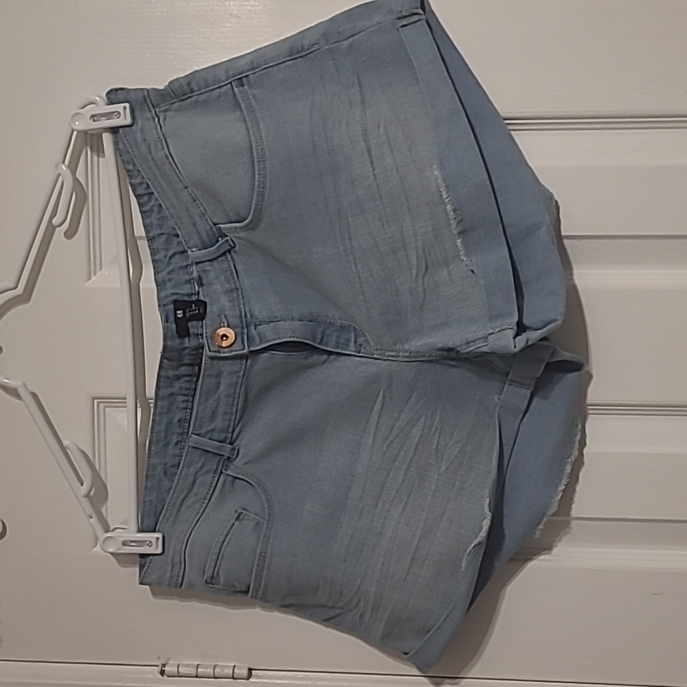 Light Wash Denim Shorts from H&M